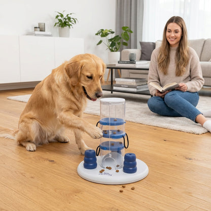 Dog Puzzle Tower Interactive Toy for Mental Stimulation