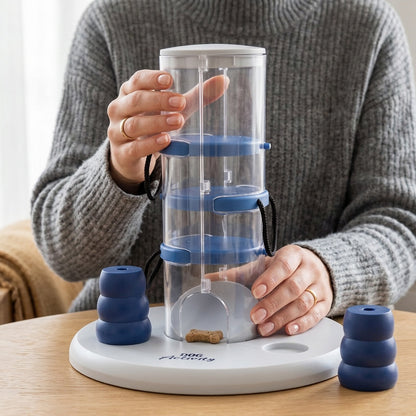 Dog Puzzle Tower Interactive Toy for Mental Stimulation